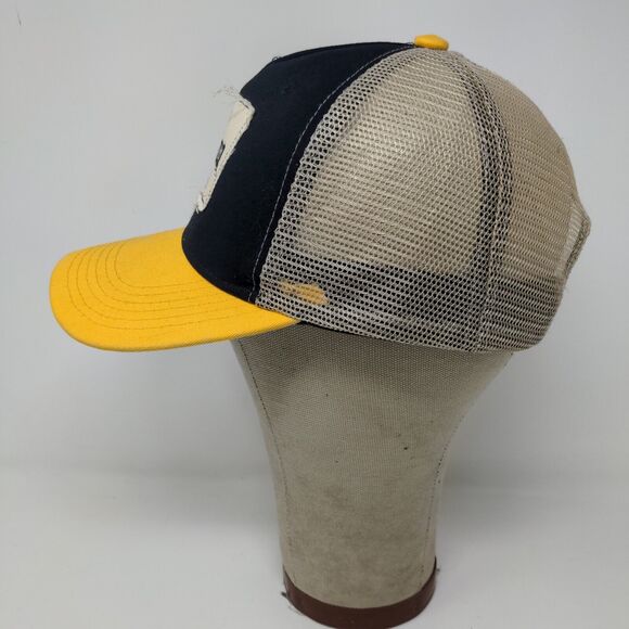Corona Extra Snapback Mesh Back Hat Black Yellow Adjustable Embroidered Logo - Picture 5 of 12